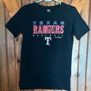 Texas Rangers Black T-Shirt